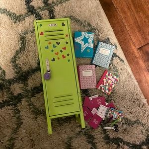 American girl doll locker